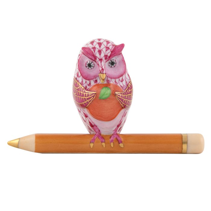 Herend Teacher Owl
