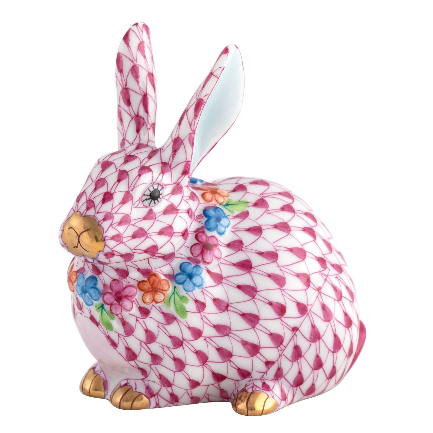 Herend Flower Bunny