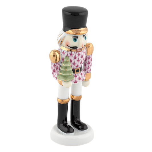 Herend Nutcracker with Christmas Tree