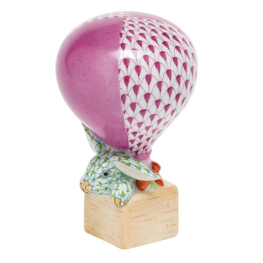 Herend Hot Air Balloon Bunny
