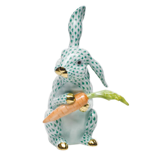 Herend Large Bunny with Carrot