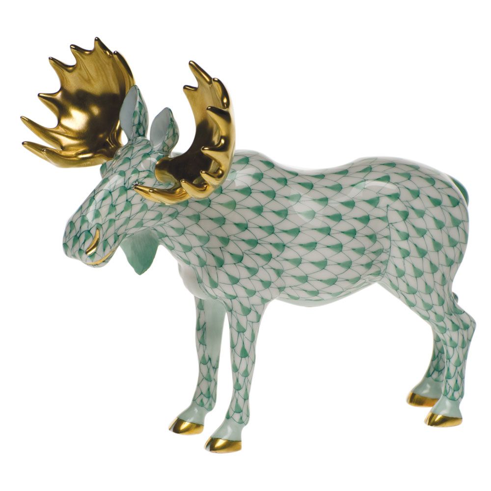 Herend Standing Moose