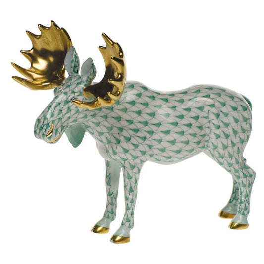 Herend Standing Moose