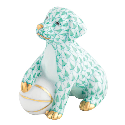 Herend Dog with Ball