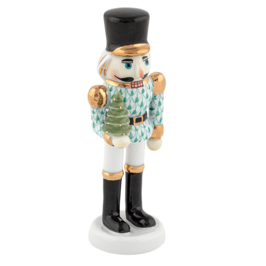 Herend Nutcracker with Christmas Tree