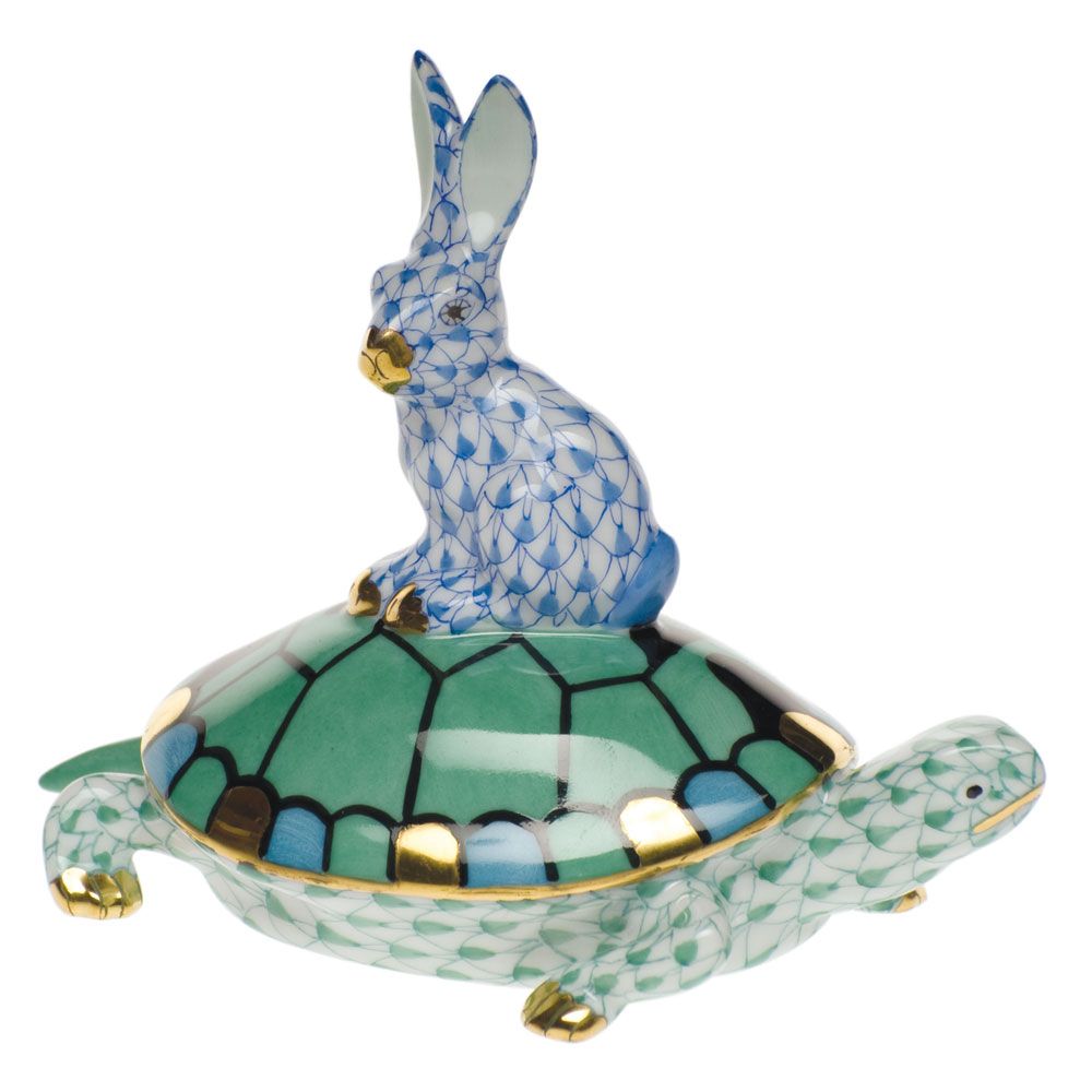 Herend Small Tortoise and Hare