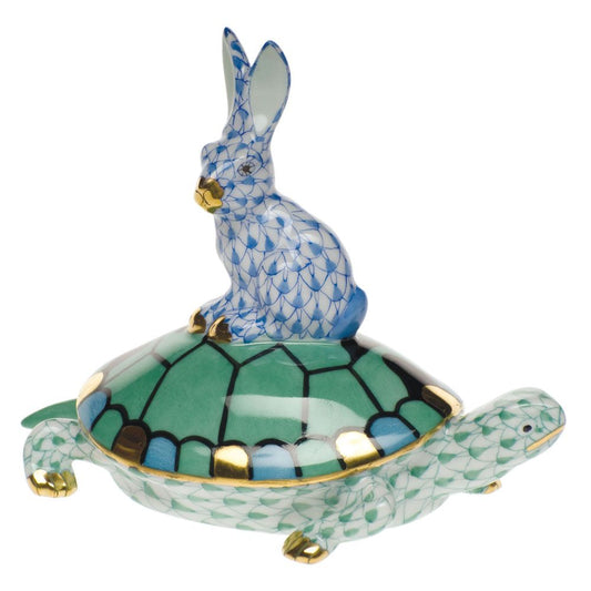 Herend Small Tortoise and Hare