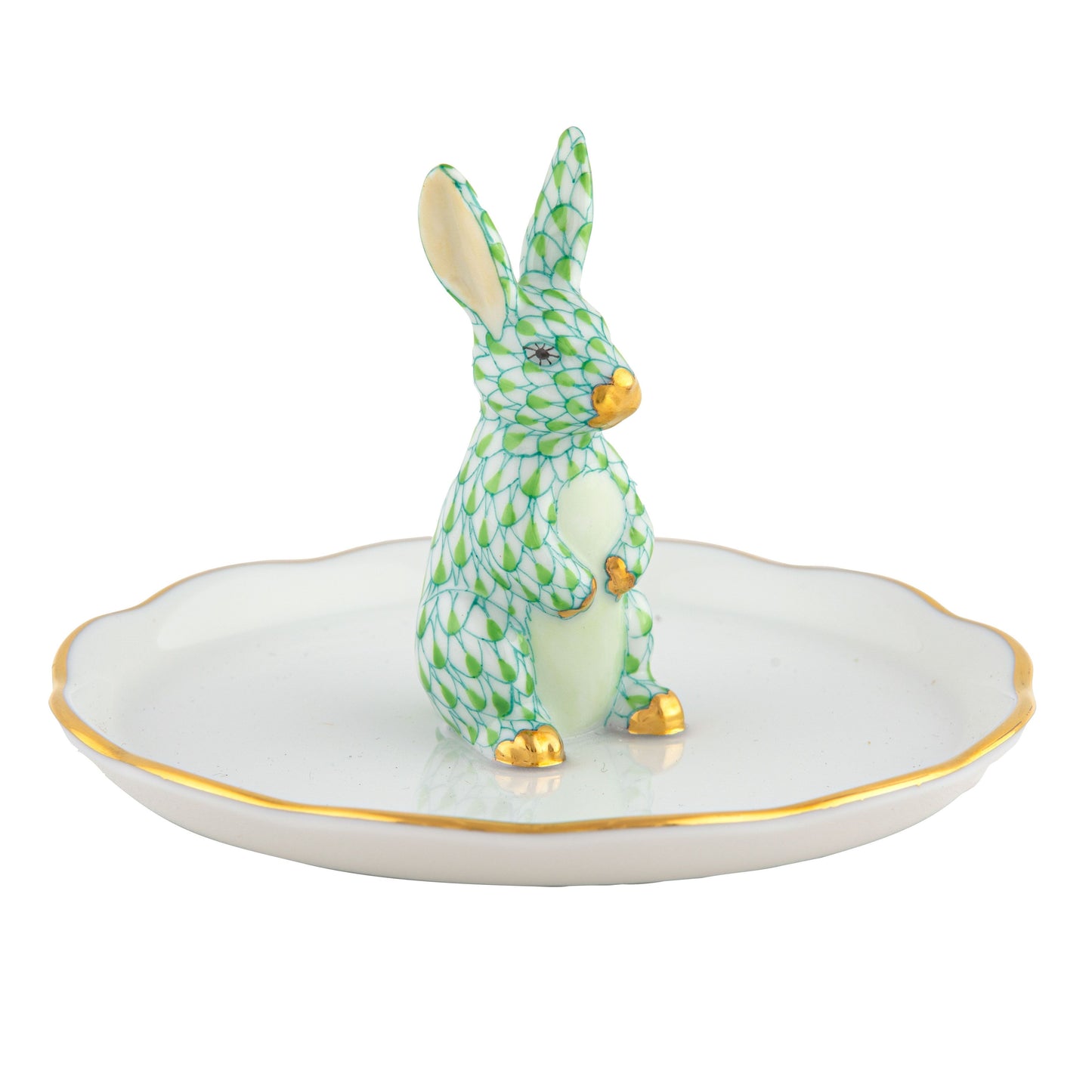 Herend Bunny Ring Holder