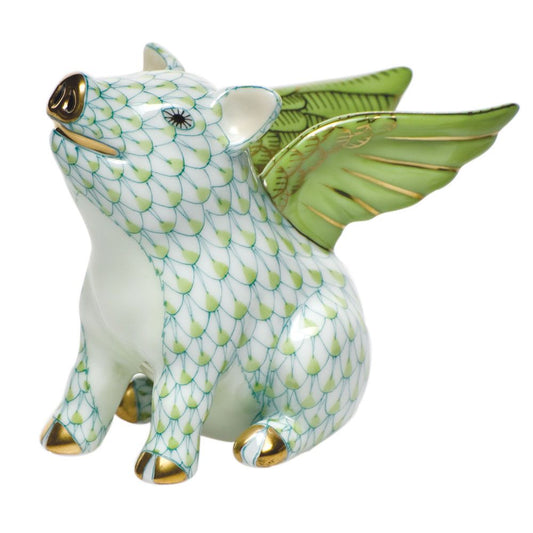 Herend When Pigs Fly Raspberry