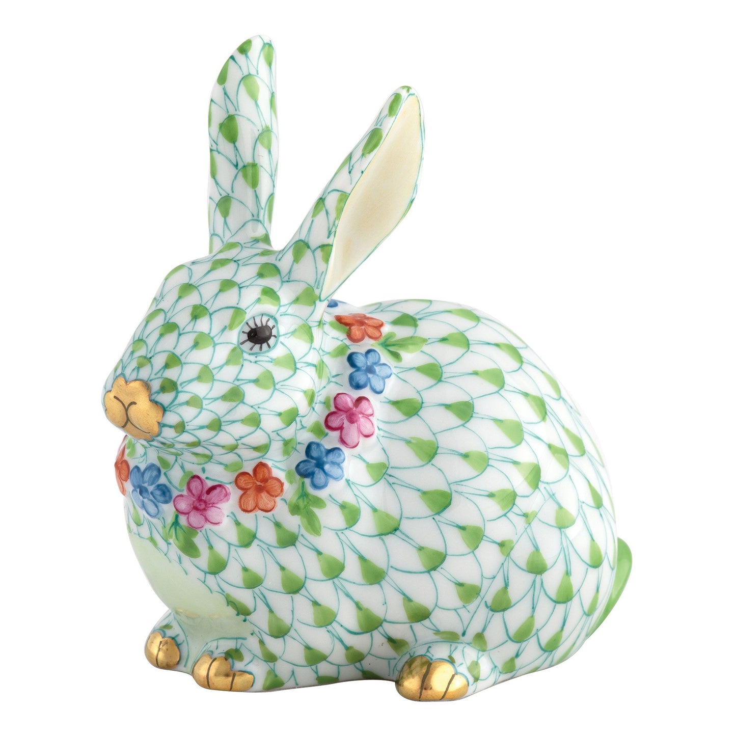 Herend Flower Bunny