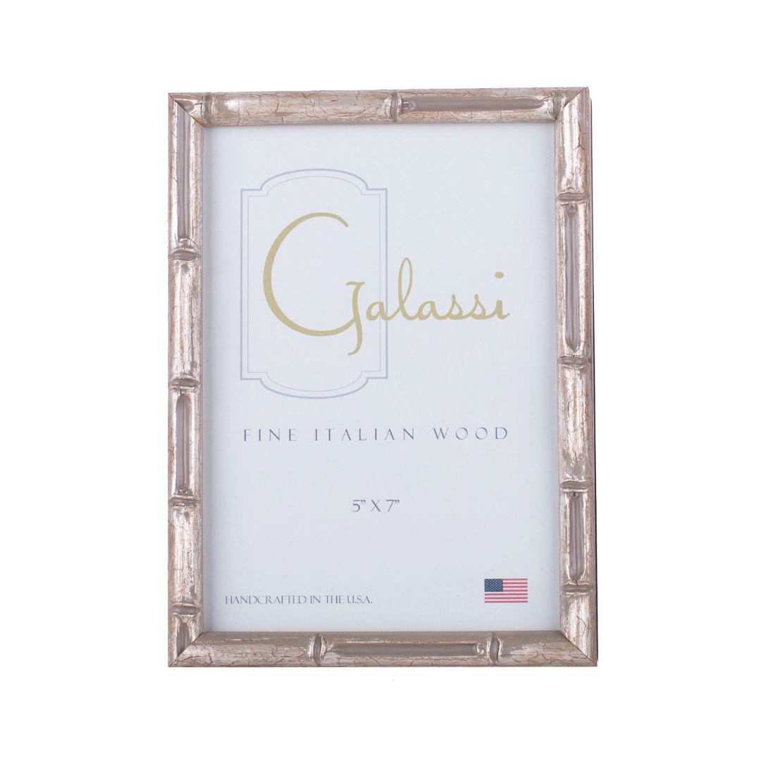 Silver Bamboo Picture Frame