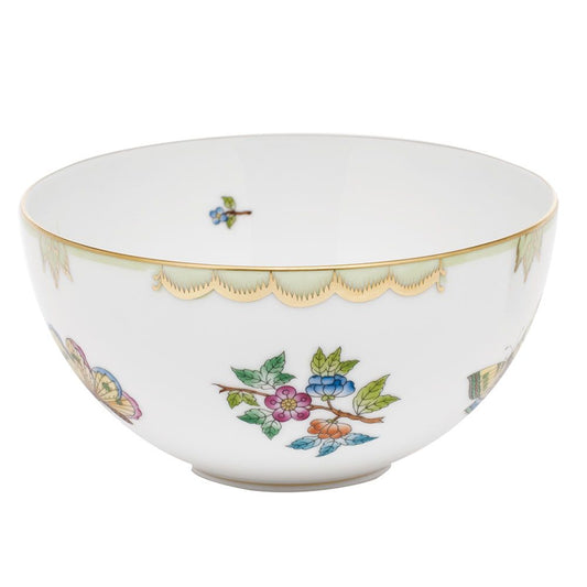Herend Queen Victoria Green Small Bowl