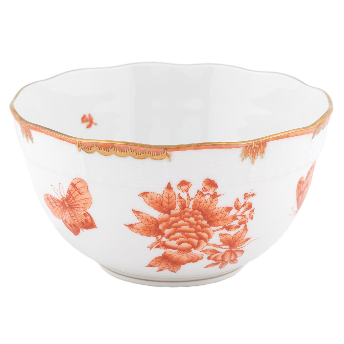 Herend Fortuna Rust Round Bowl
