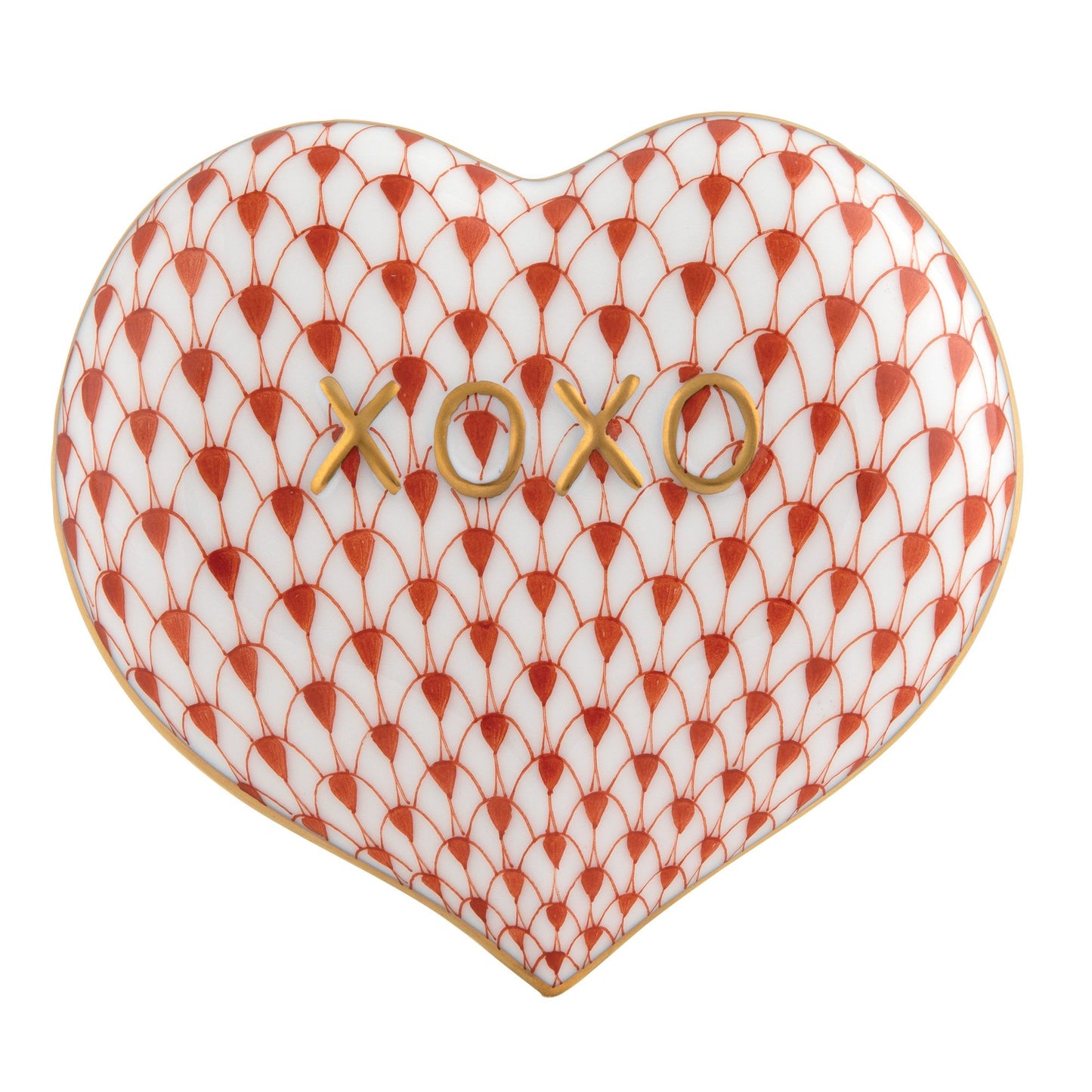 Herend Hugs And Kisses Heart