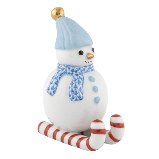 Herend Skiing Snowman