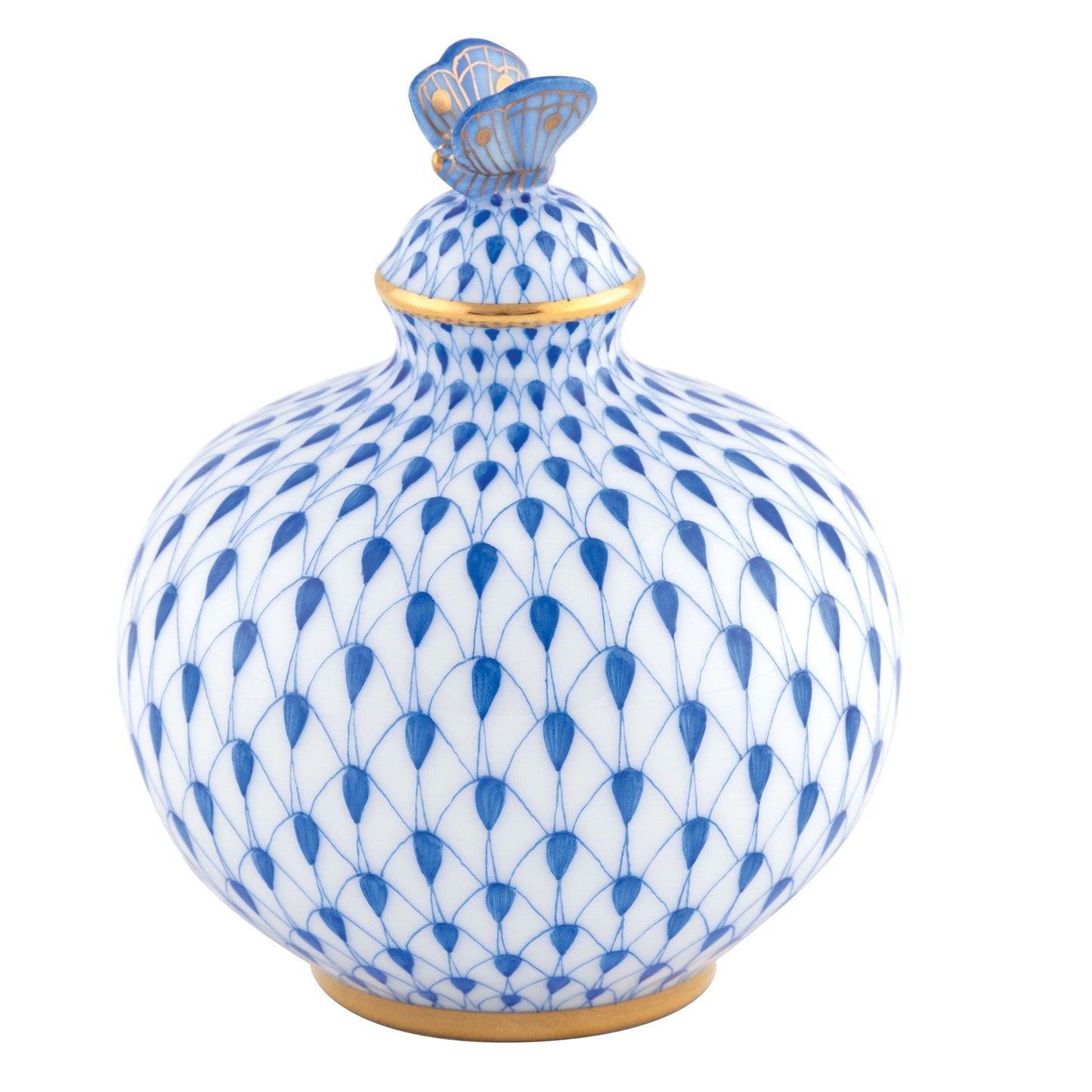 Herend Perfume Bottle Figurine Raspberry