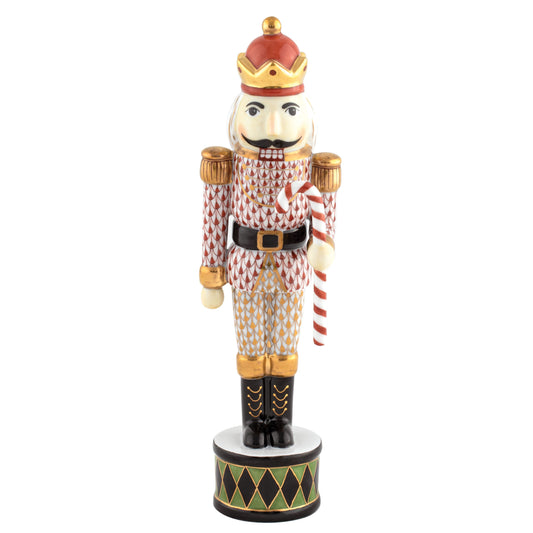 Herend Nutcracker with Candy Cane