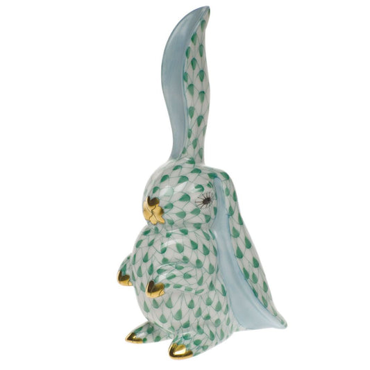 Herend Rabbit with One Ear Up