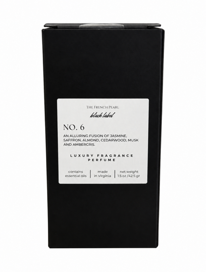 The French Pearl Black Label #6 Luxury Fragrance
