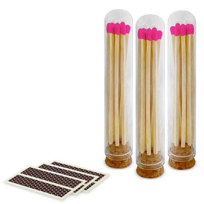 4" Matches + Mini Cloche - Colors of Your Choice + Strikers: Orange