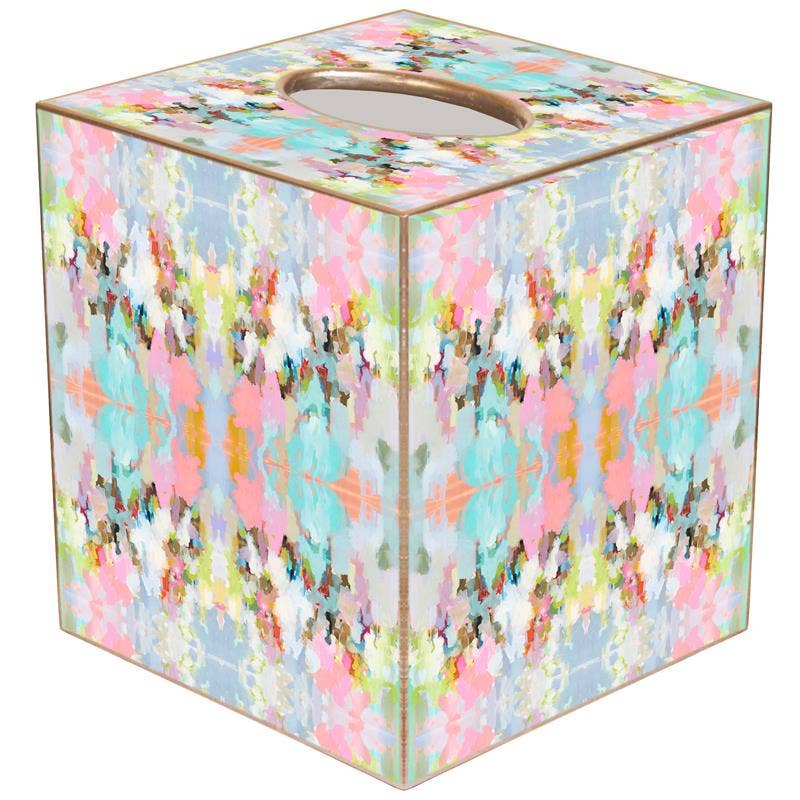 Brooks Avenue Tissue Box Cover: Paper Mache