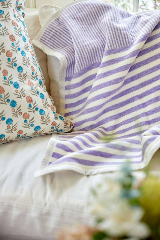 Lavender Littles Mini Blanket: Mini