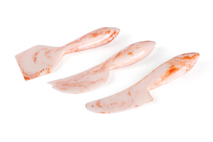 Pink Cheese Knife | Hand-Poured Resin | Cutlery