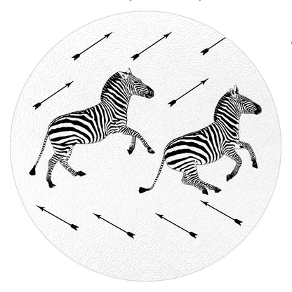 Zebra Glass Cutting Board