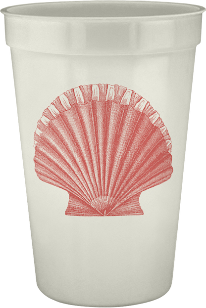 Scallop Pearlized Cups 16oz