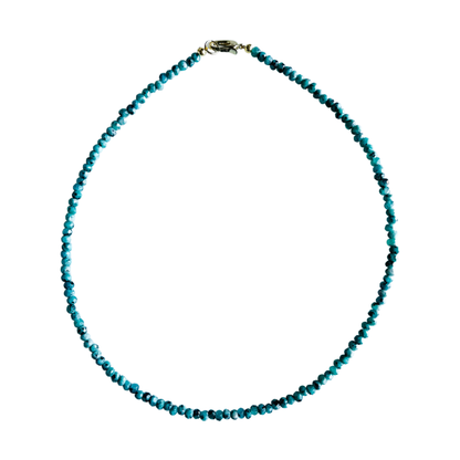 Dainty Candy Gemstone Necklace: Lavender