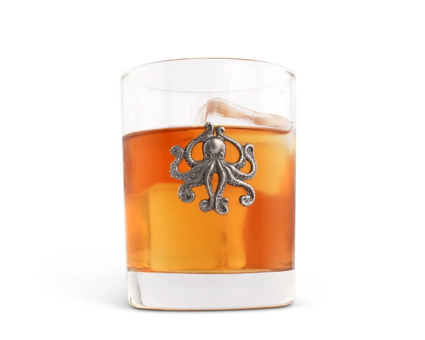 Octopus Double Old Fashion Glass