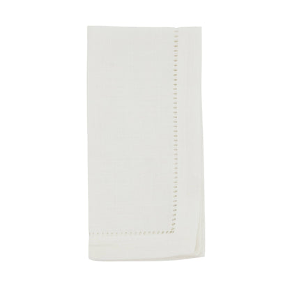 Poly Hemstitched Dinner Napkin: Pink / 20"