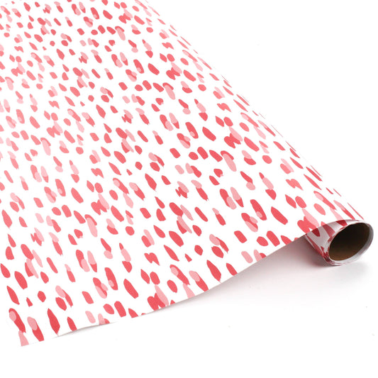 Pink Brushstroke Gift Wrapping Paper - Pink