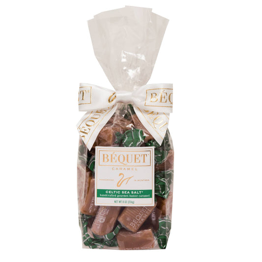Béquet Gourmet Caramel 8 oz Gift Bag: Celtic Sea Salt