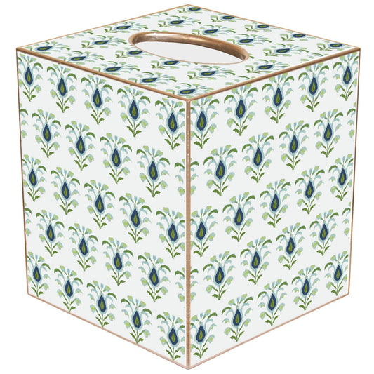 Rosemary White by Laura Park Tissue Box Cover: Paper Mache