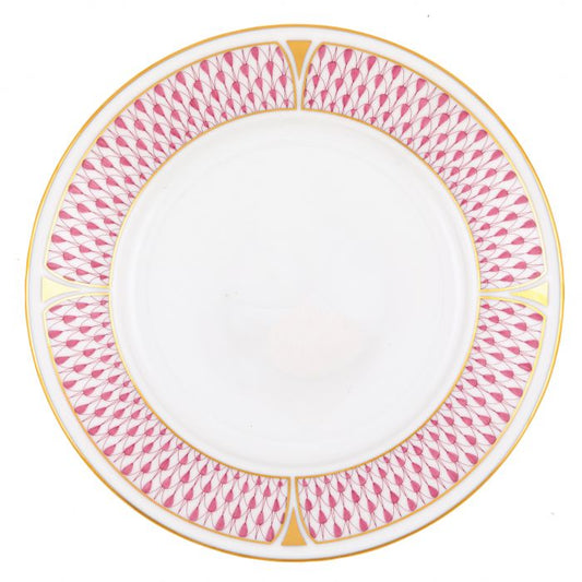 Herend Art Deco Raspberry Salad Plate