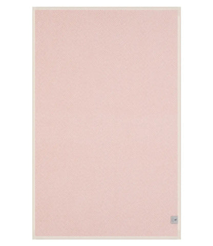 Harborview Herringbone Blush Blanket: Original