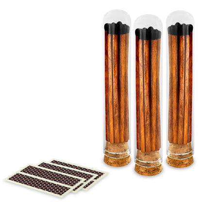 4" Matches + Mini Cloche - Colors of Your Choice + Strikers: Orange