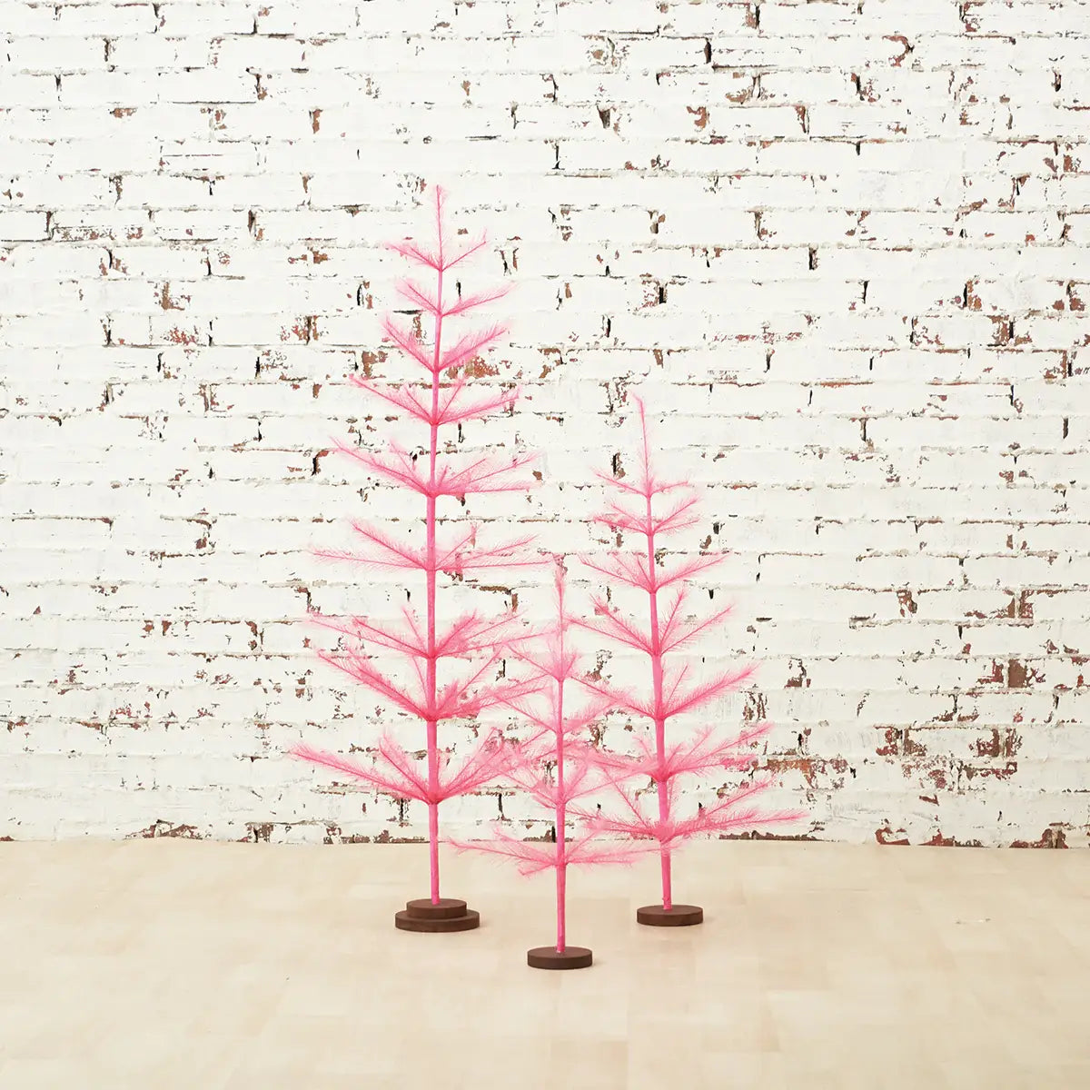Christmas Tree 36" Bubble Gum Pink