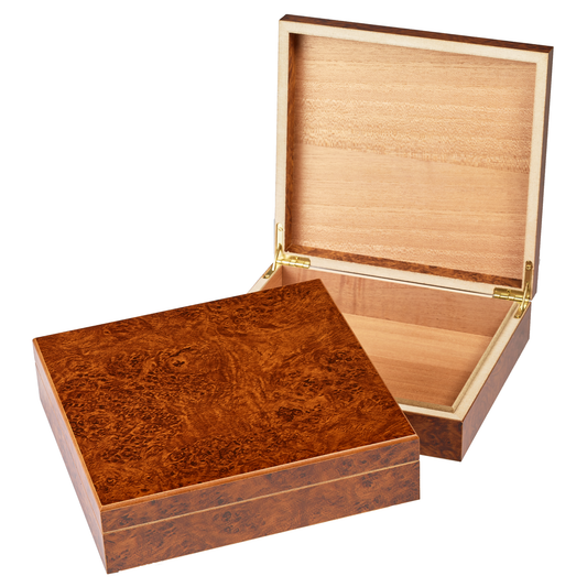 Burl Finish - Wood Box