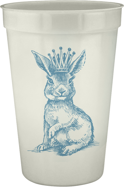 Royal Bunnies 16oz Pearlized Cups