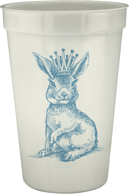 Royal Bunnies 16oz Pearlized Cups