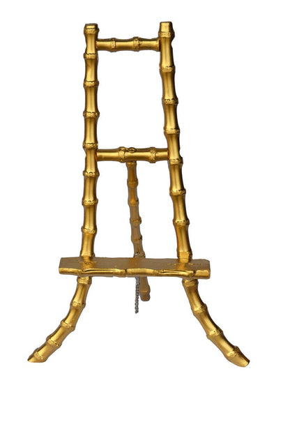 Bamboo Table Top Easel: Gold