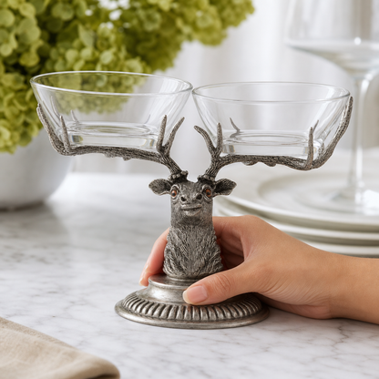 Stag Head Bowl