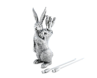 Bunny Rabbit with Carrot Picks