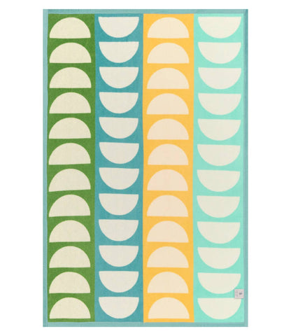 Half Moon Orion Blue Midi Blanket: Midi