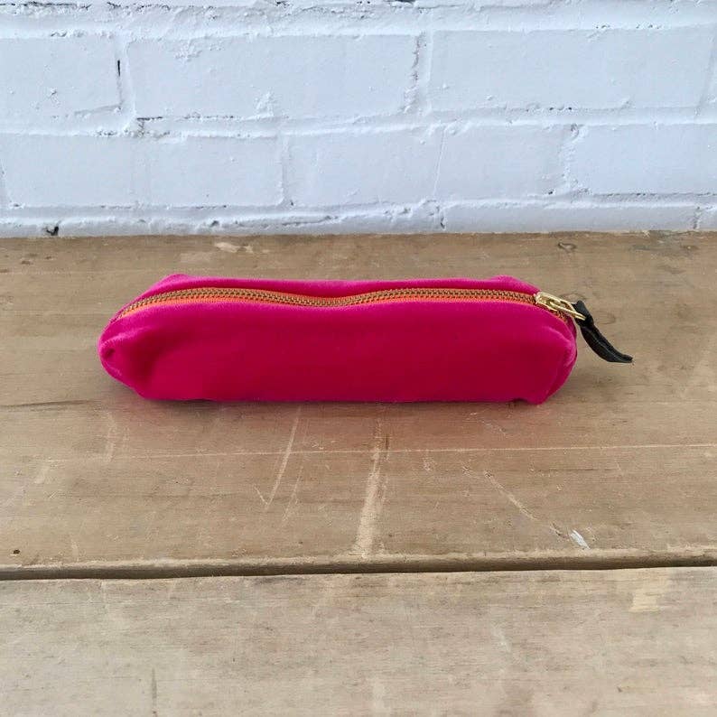 Velvet Clutch: Berry