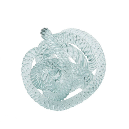 Light Blue Glass Knot