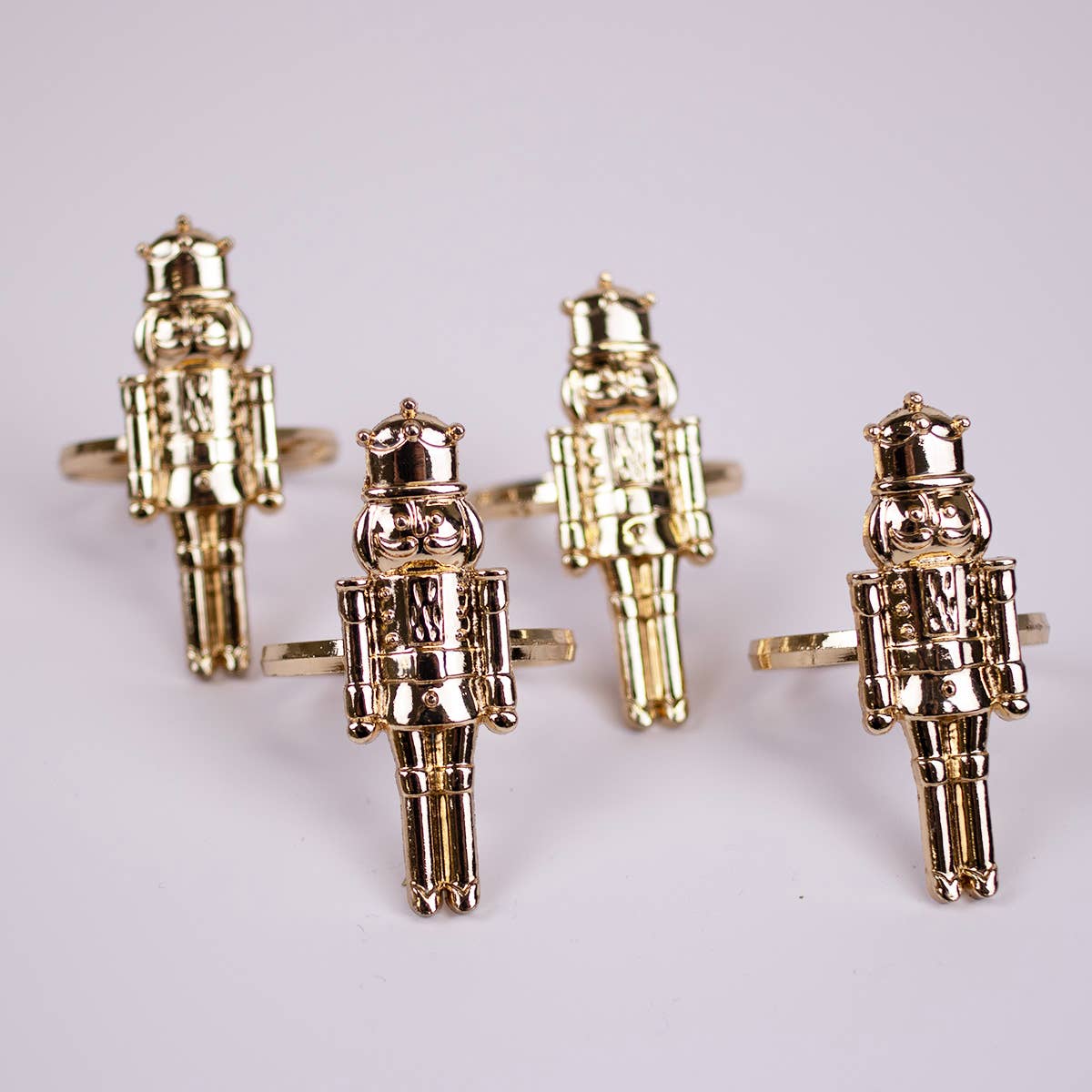 Nutcracker Napkin Rings     Set of 4