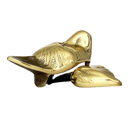 Fox Door Knocker: Brass / 3.75H x 4.5W